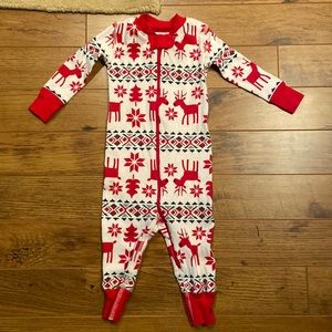 Hanna Andersson zip pajamas in “Dear Deer” print